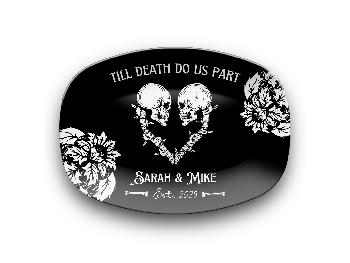 Till Death Do Us Part Wedding Platter
