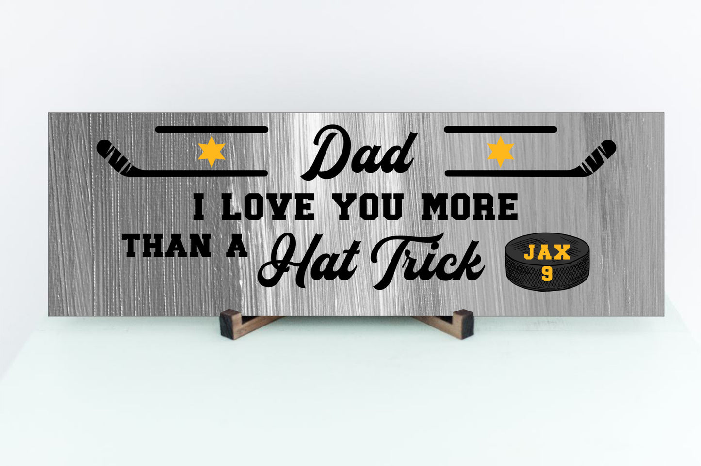 Personalized Hockey Sign