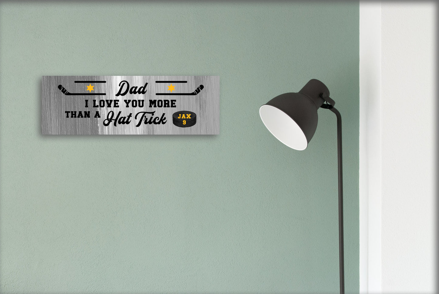 Personalized Hockey Sign