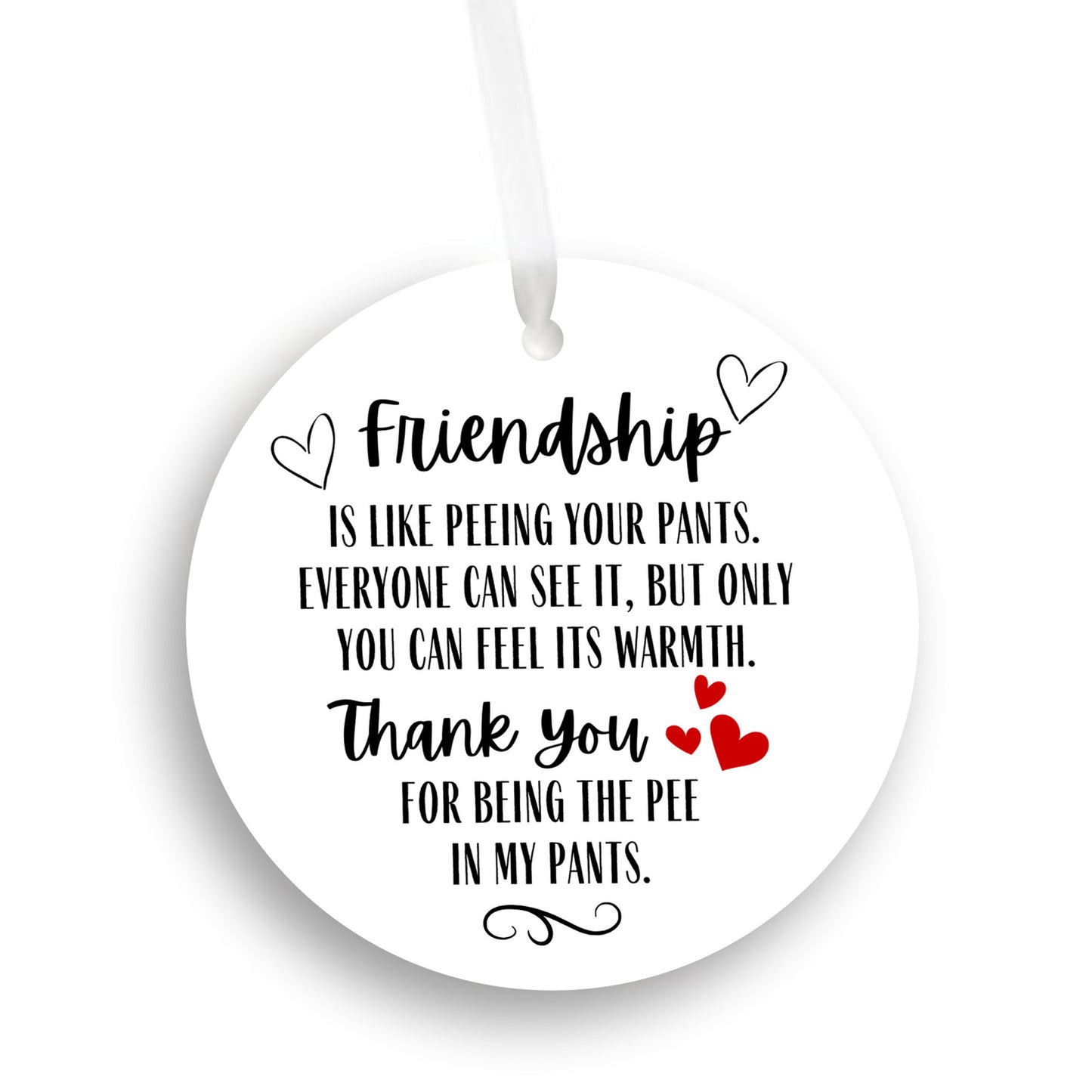Funny Friendship Ornament