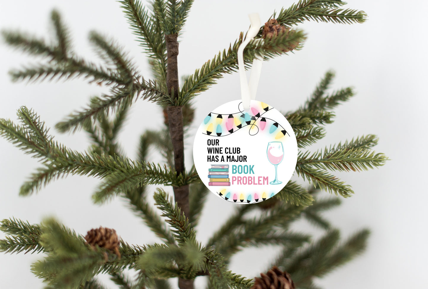Book Club Pastel Ornament