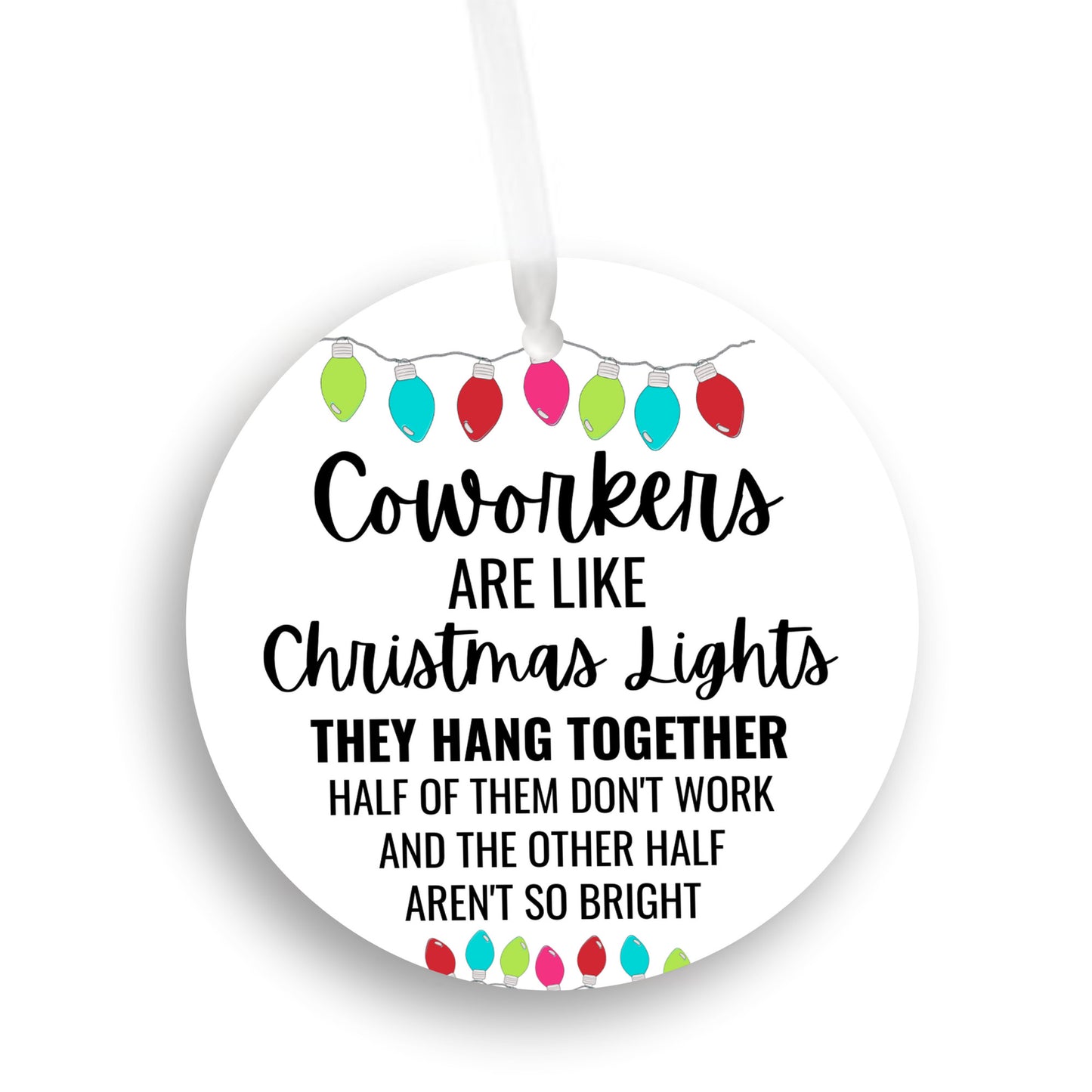 Funny Coworker Ornament