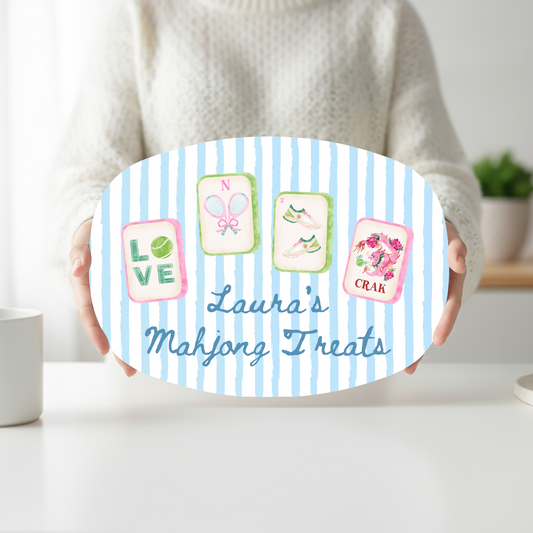 Court & Tiles Mahjong Platter