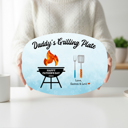 Happy Father's Day Personalized Platter