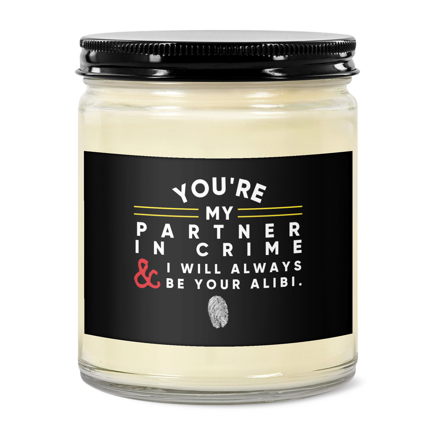Partner in Crime Candle