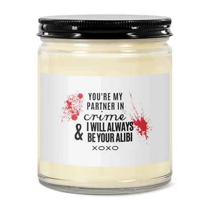 Always Be Your Alibi Candle