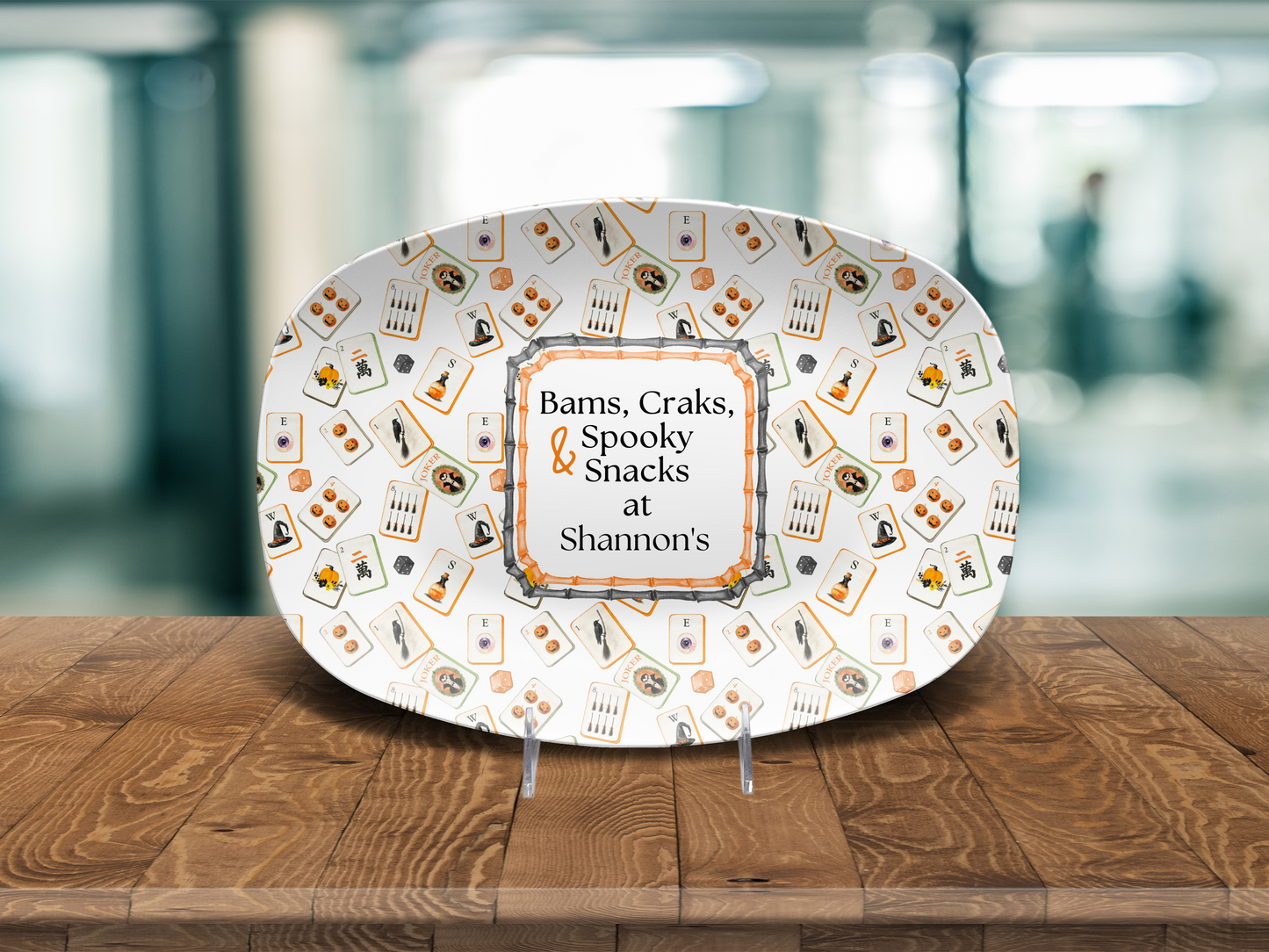 Spooky Snacks Mahjong Platter