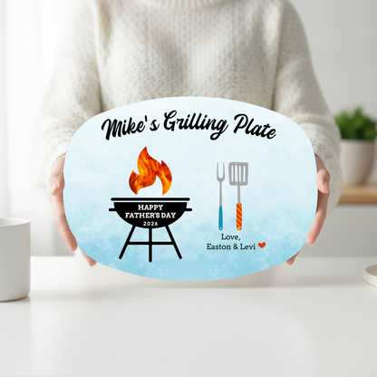 Happy Father's Day Personalized Platter