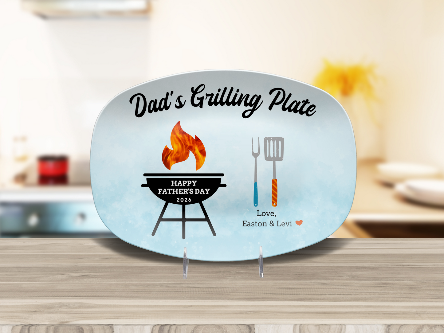 Happy Father's Day Personalized Platter