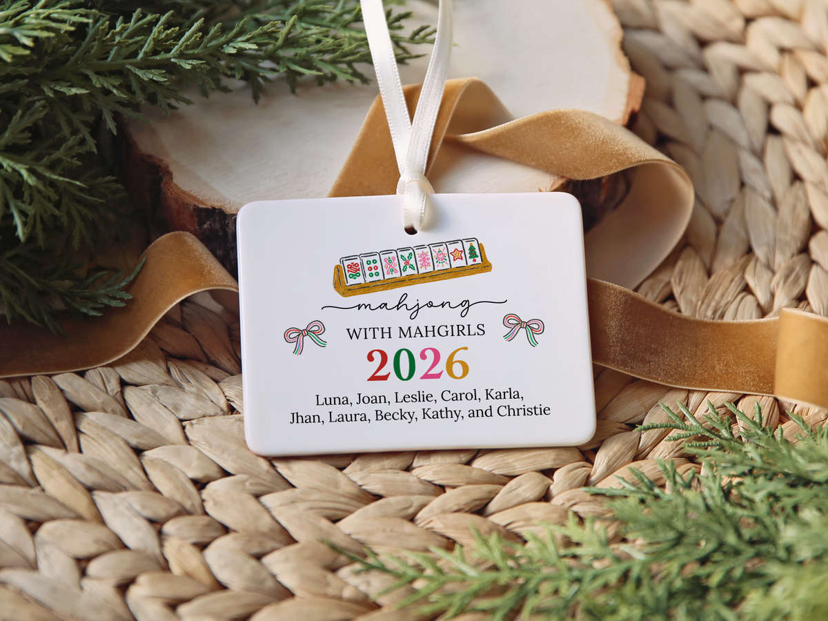 2026 Mahjong with Mahgirls Ornament