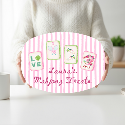 Court & Tiles Mahjong Platter