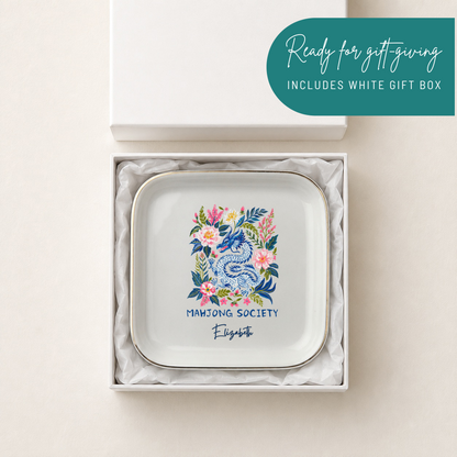 Mahjong Society Jewelry Dish