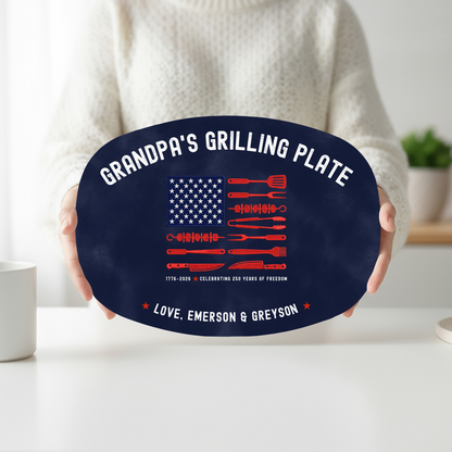 America 250 Edition Dad’s Grilling Plate