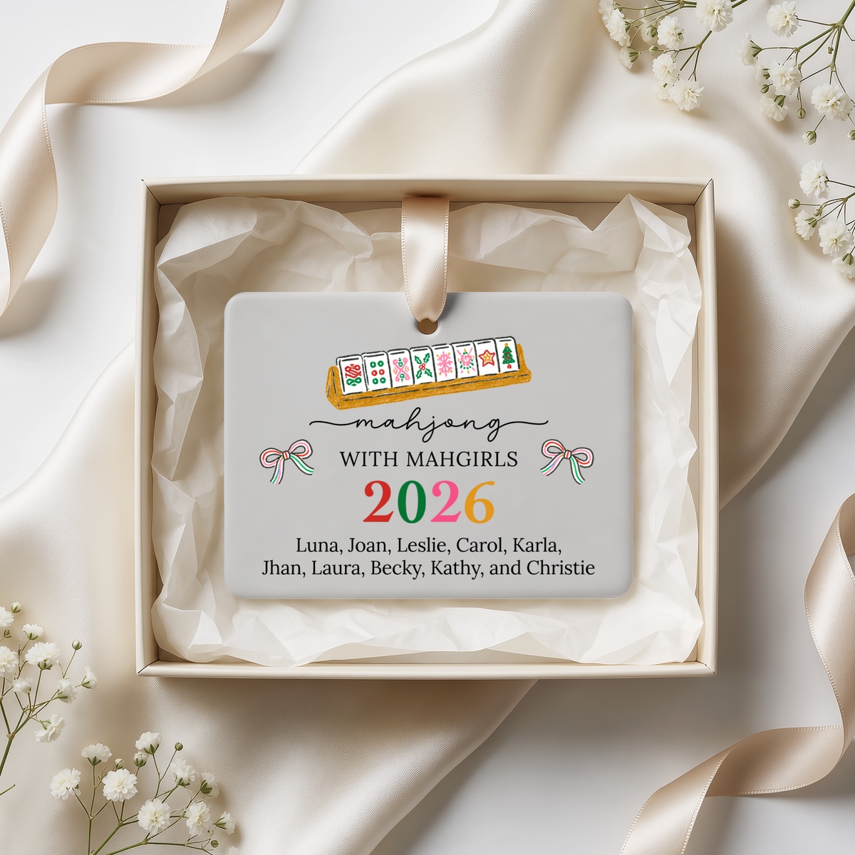 2026 Mahjong with Mahgirls Ornament