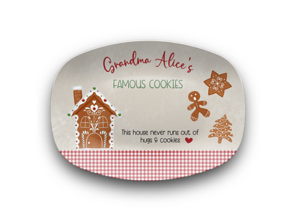 Grandma's Famous Christmas Cookies Platter