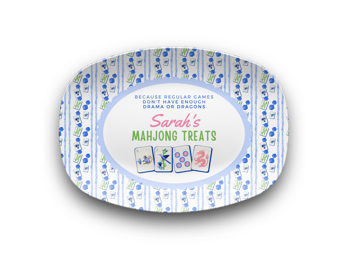 Drama and Dragons Mahjong Platter