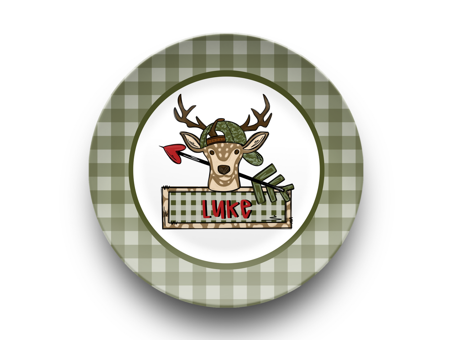 Love You Deer-ly Plate
