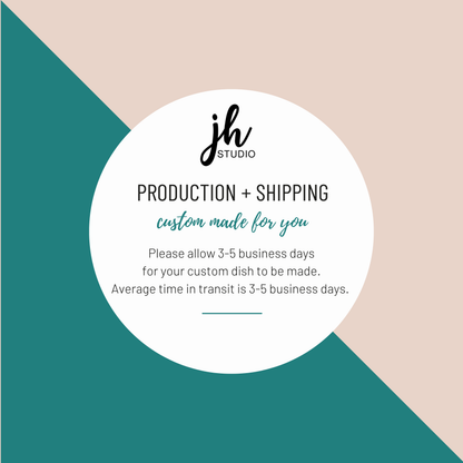 Mahj Sparkle Repeat Initial Jewelry Dish