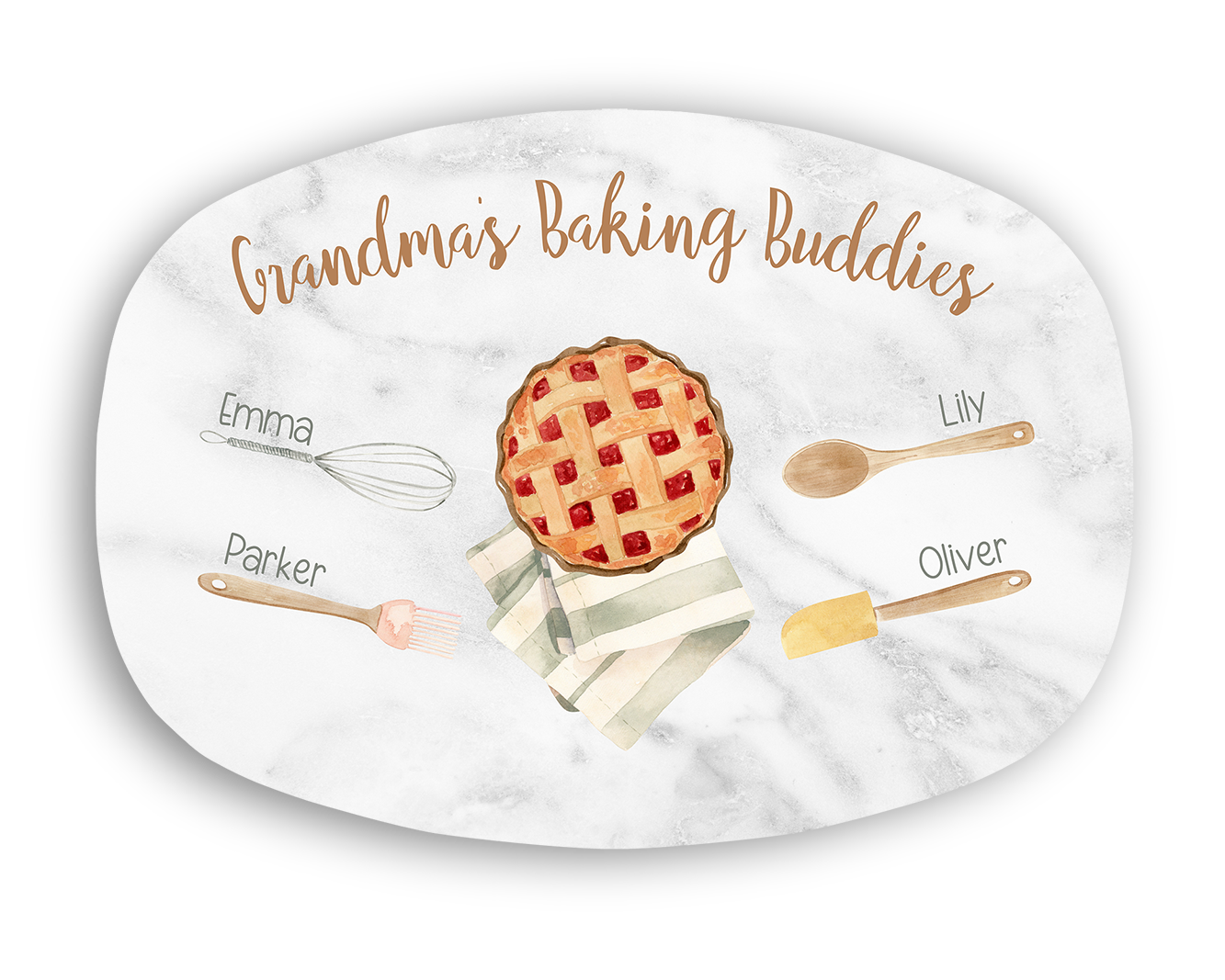 Baking Buddies Personalized Platter