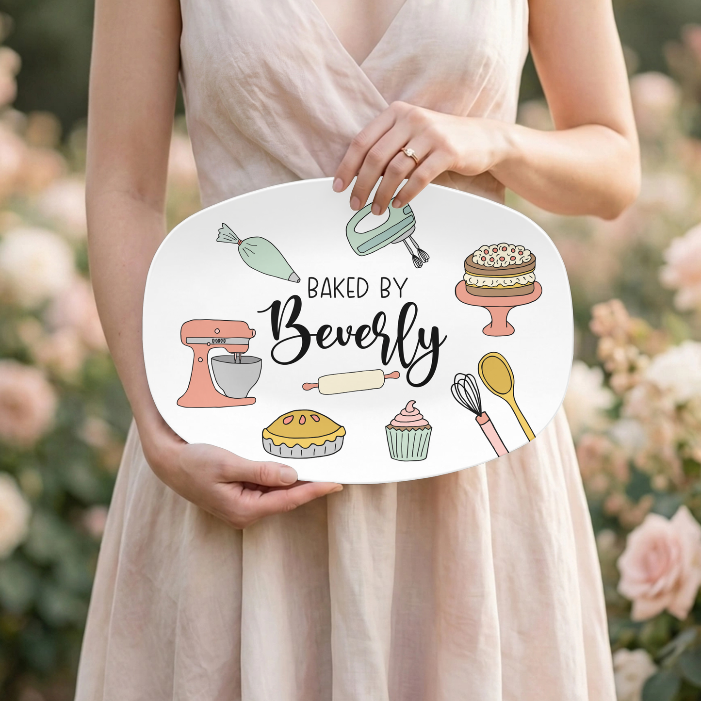 Baking Personalized Platter
