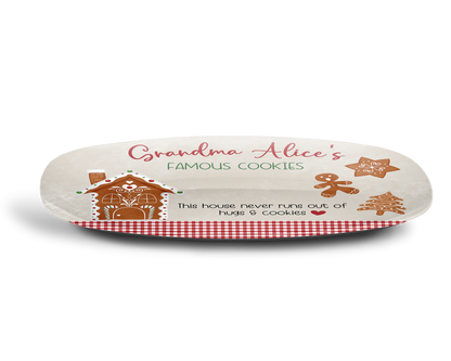 Grandma's Famous Christmas Cookies Platter