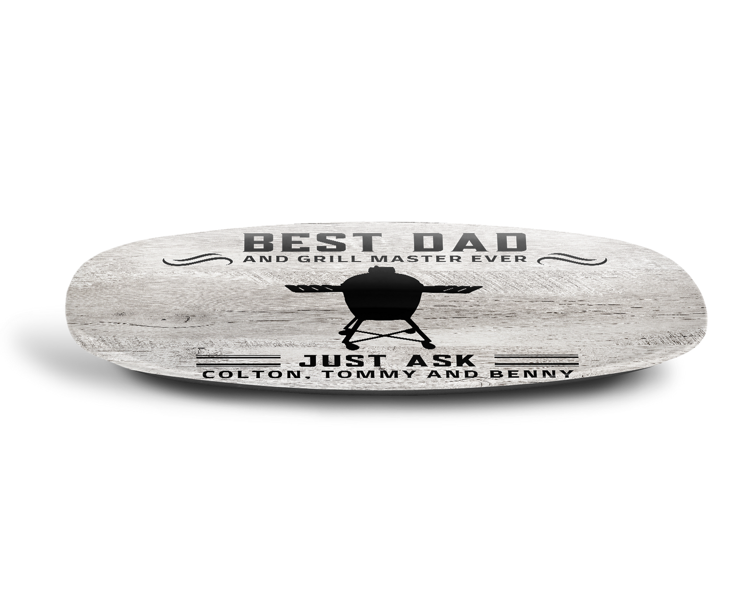 Green Egg Grill Personalized Platter