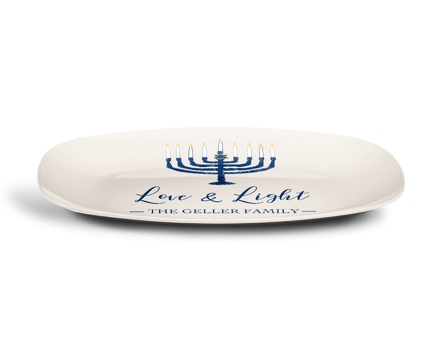 Hannukah Love & Light Platter