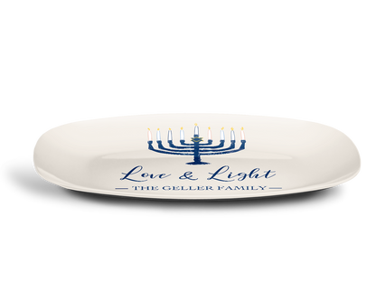 Hannukah Love & Light Platter