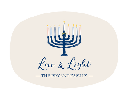 Hanukkah Latke Personalized Tray