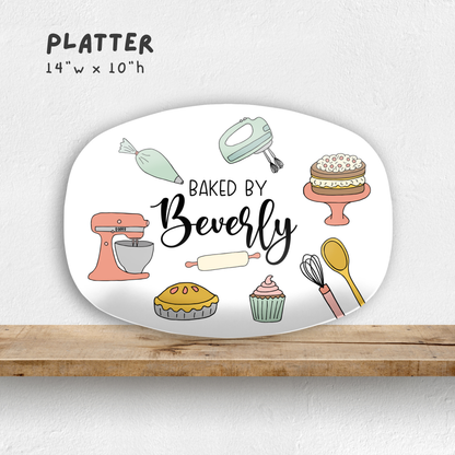 Baking Personalized Platter
