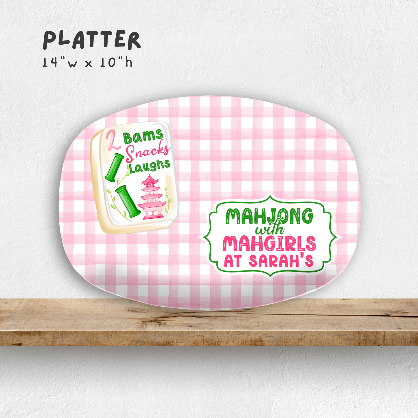 Mahjong with Mahgirls Platter