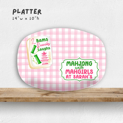 Mahjong with Mahgirls Platter