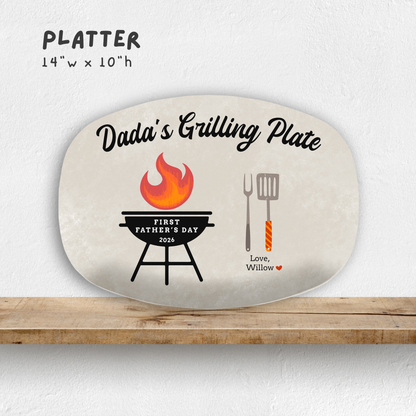 First Father's Day Platter