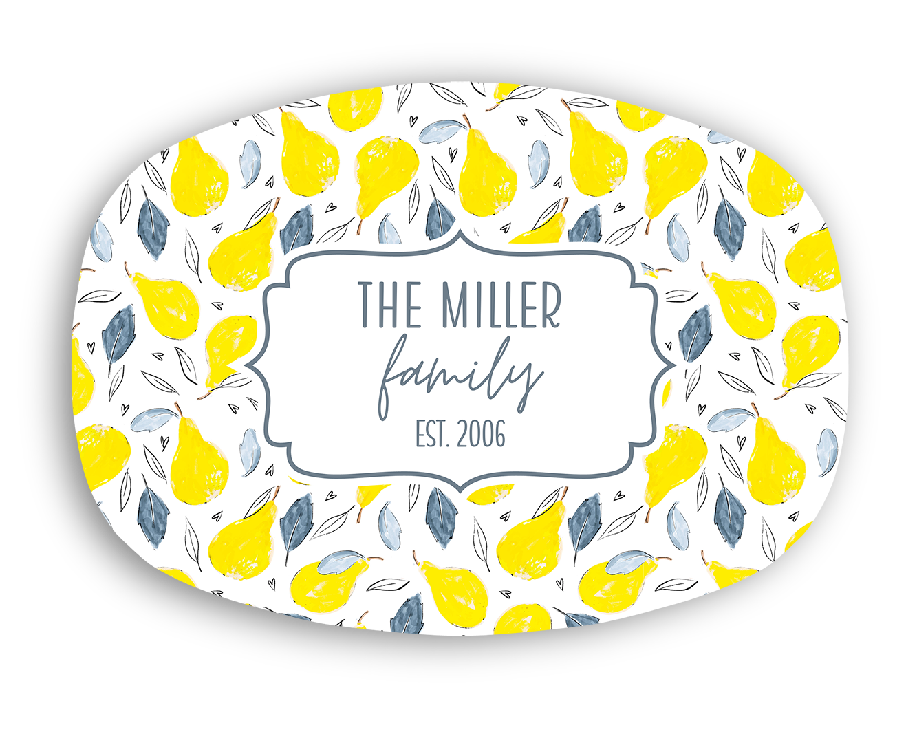 Lemon Squeeze Personalized Platter