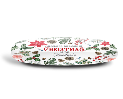 Magic of Christmas Personalized Platter