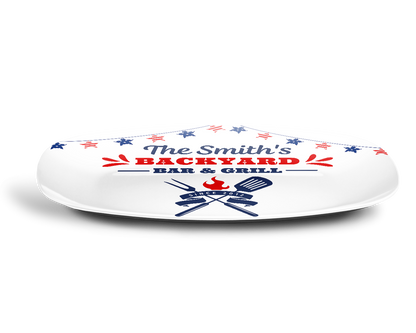 Stars & Stripes Personalized Platter