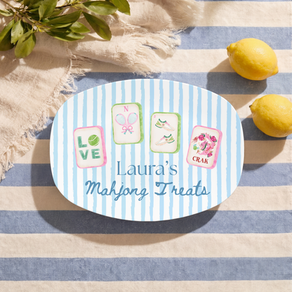 Court & Tiles Mahjong Platter