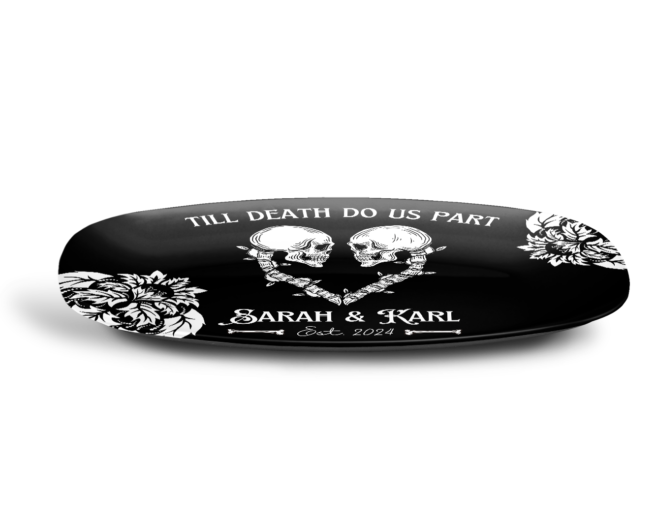 Till Death Do Us Part Wedding Platter