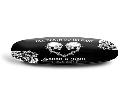 Till Death Do Us Part Wedding Platter