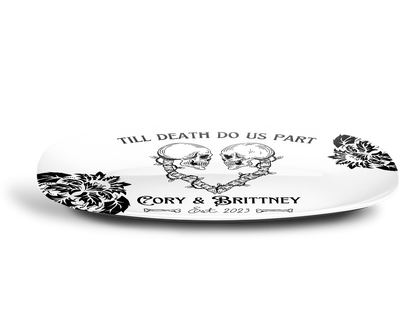 Till Death Do Us Part Wedding Platter