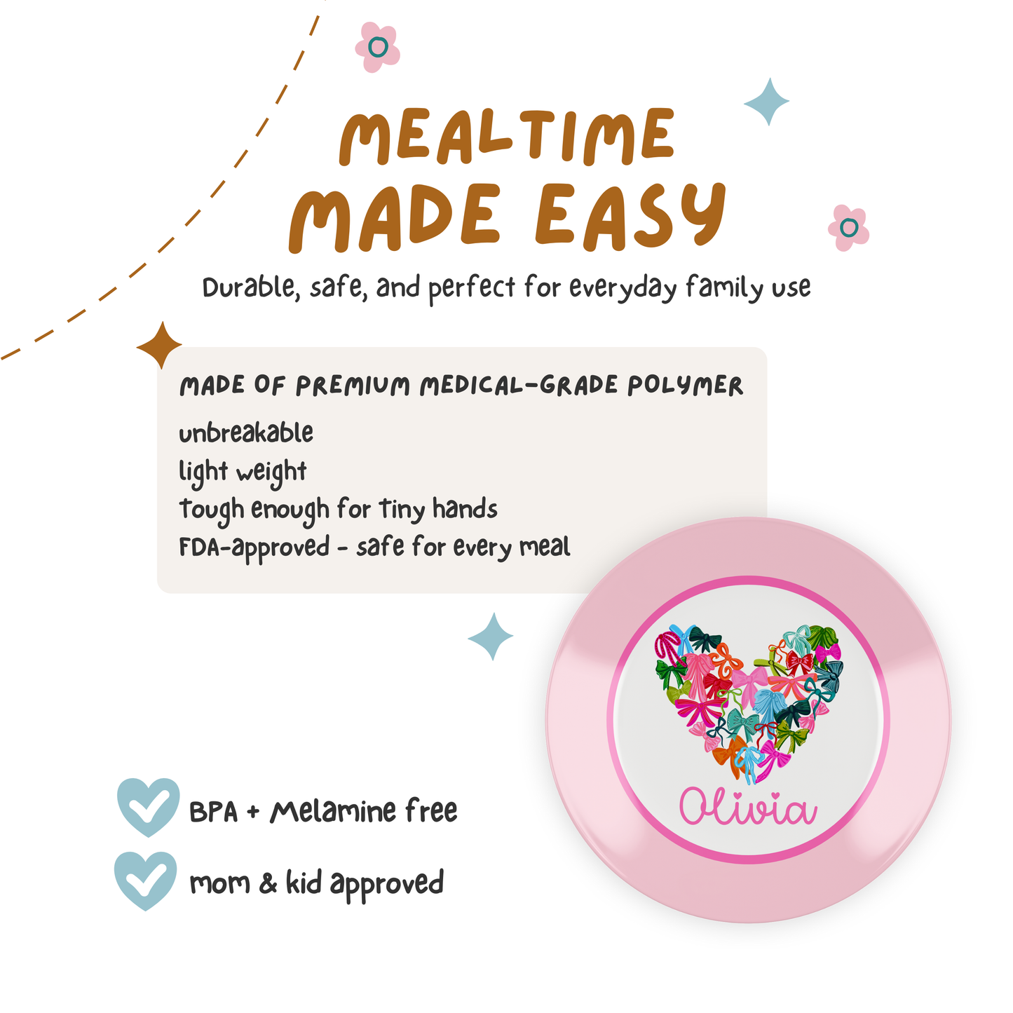 All Tied Up in Love Plate