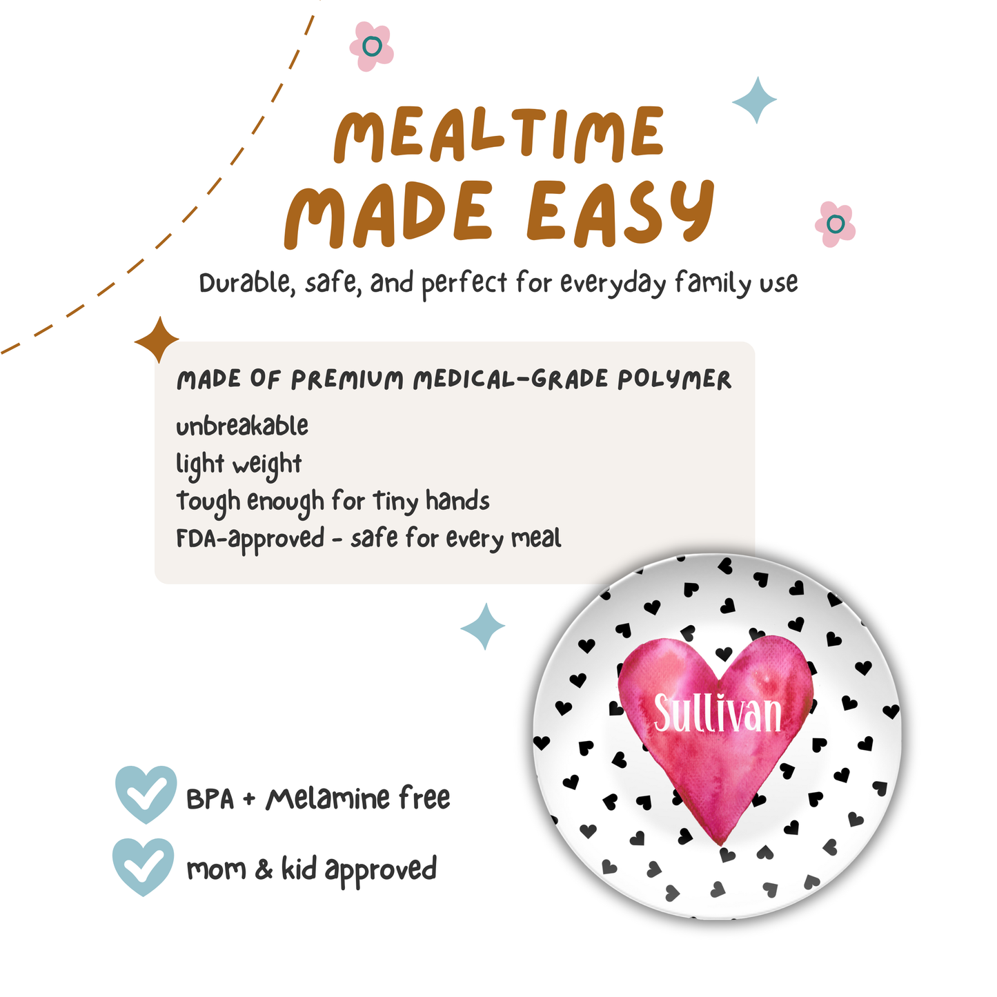 My Sweetheart Personalized Plate