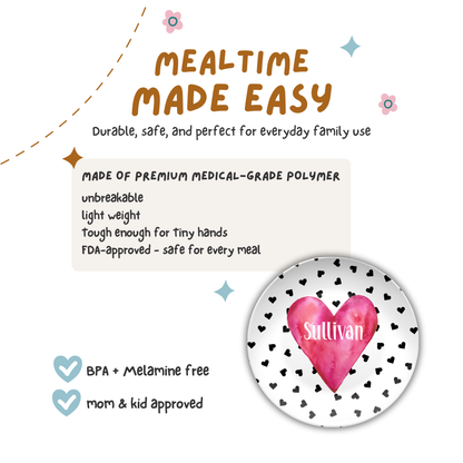 My Sweetheart Personalized Plate