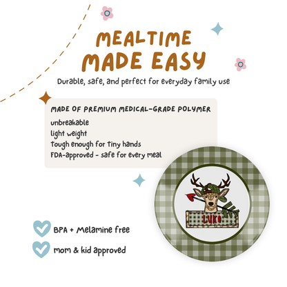 Love You Deer-ly Plate