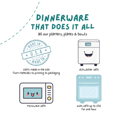 Hanukkah Let the Lights Shine Bright Platter