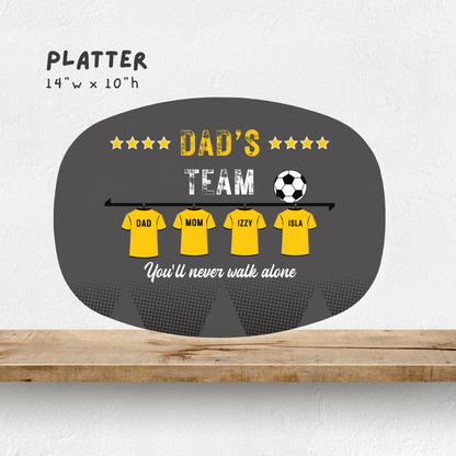 Soccer Dream Team Platter