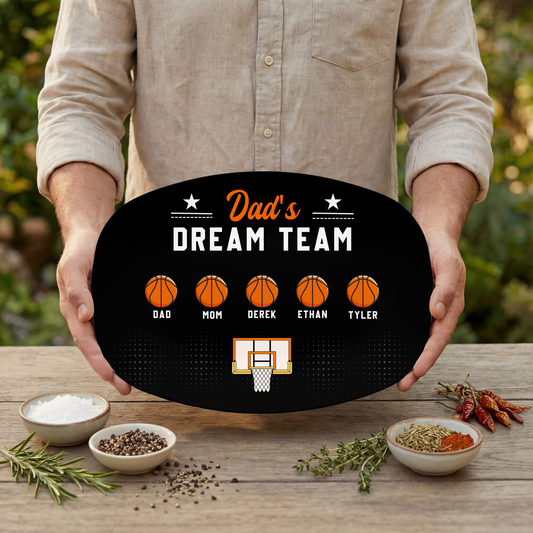 Basketball Dream Team Platter