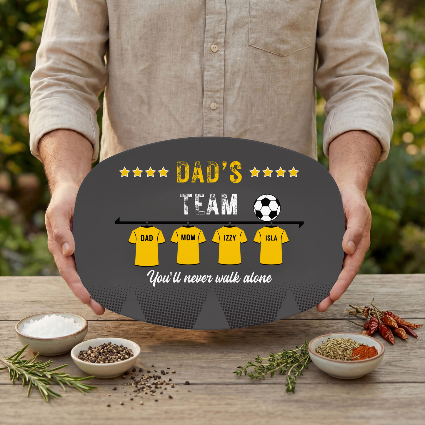 Soccer Dream Team Platter