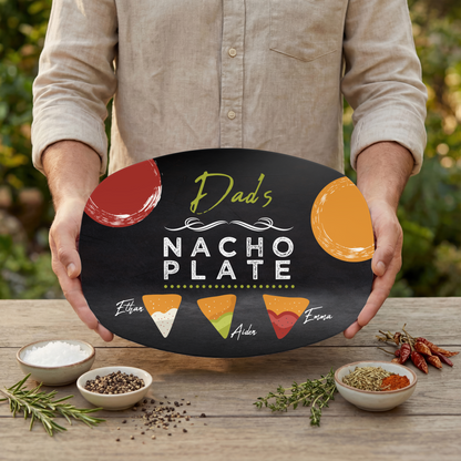 Nachos Personalized Plate