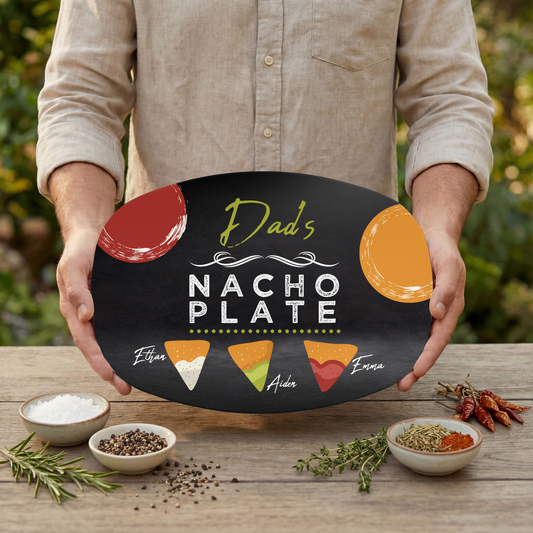 Nachos Personalized Plate